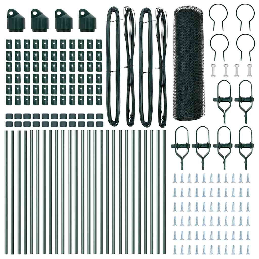 Στύλος Περιφράξεων Πράσινο 50 x 0,5 μ (13 χιλ. πλέγμα)