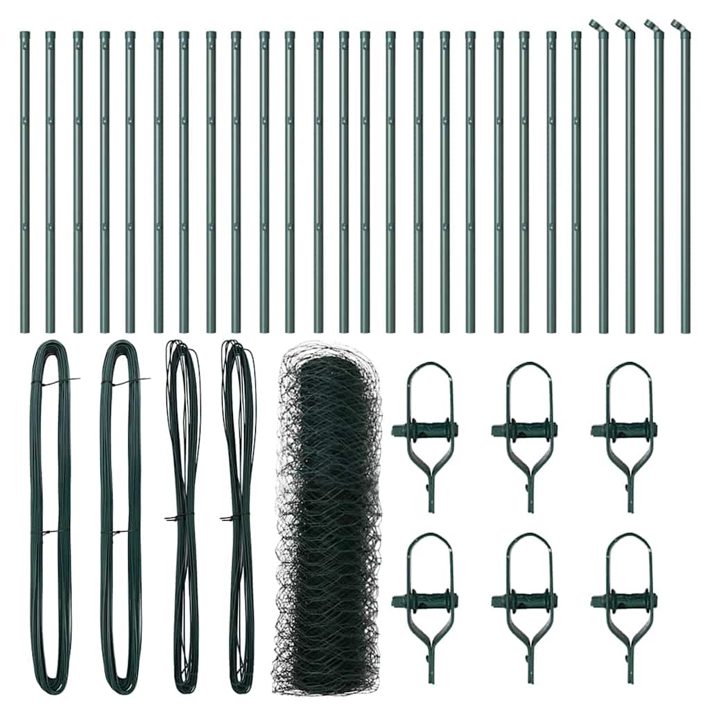 Στύλος Περιφράξεων Πράσινο 50 x 0,8 μ (36 χλστ δίχτυ)