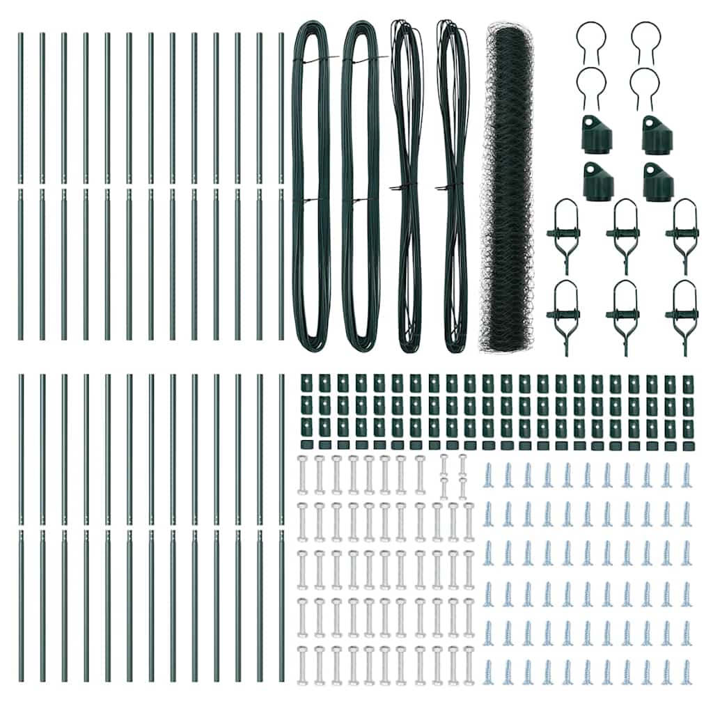 Στύλος Περιφράξεων Πράσινο 50 x 1 μ (36 μμ πλέγμα)