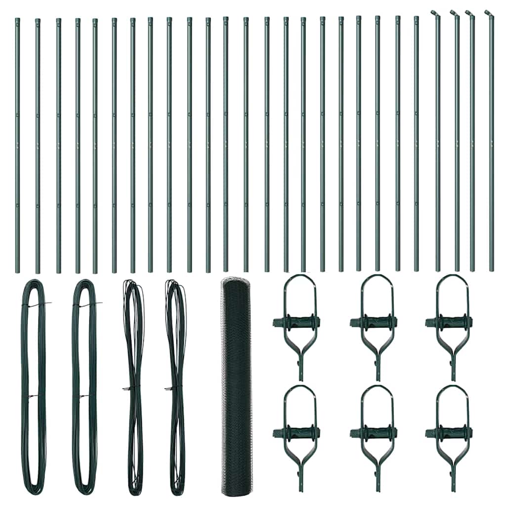 Στύλος Περιφράξεων Πράσινο 50 x 1,4 μ (δικτυωτό 25 χλστ)