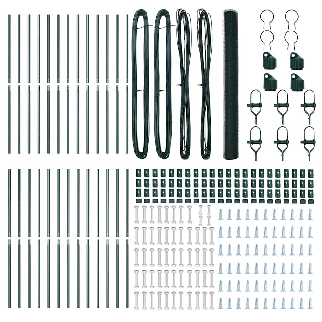 Στύλος Περιφράξεων Πράσινο 50 x 1,5 μ. (25 mm πλέγμα)