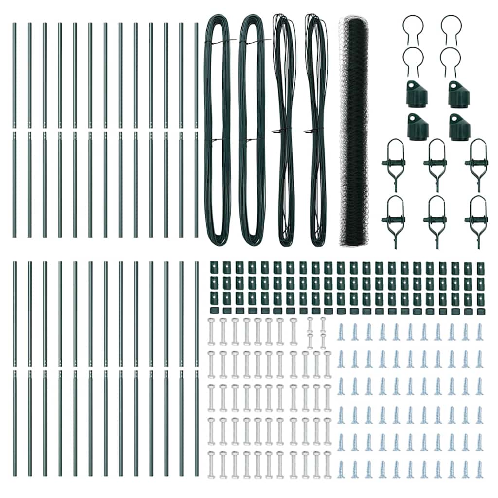 Στύλος Περιφράξεων Πράσινο 50 x 1,6 μ (36 mm δίχτυ)