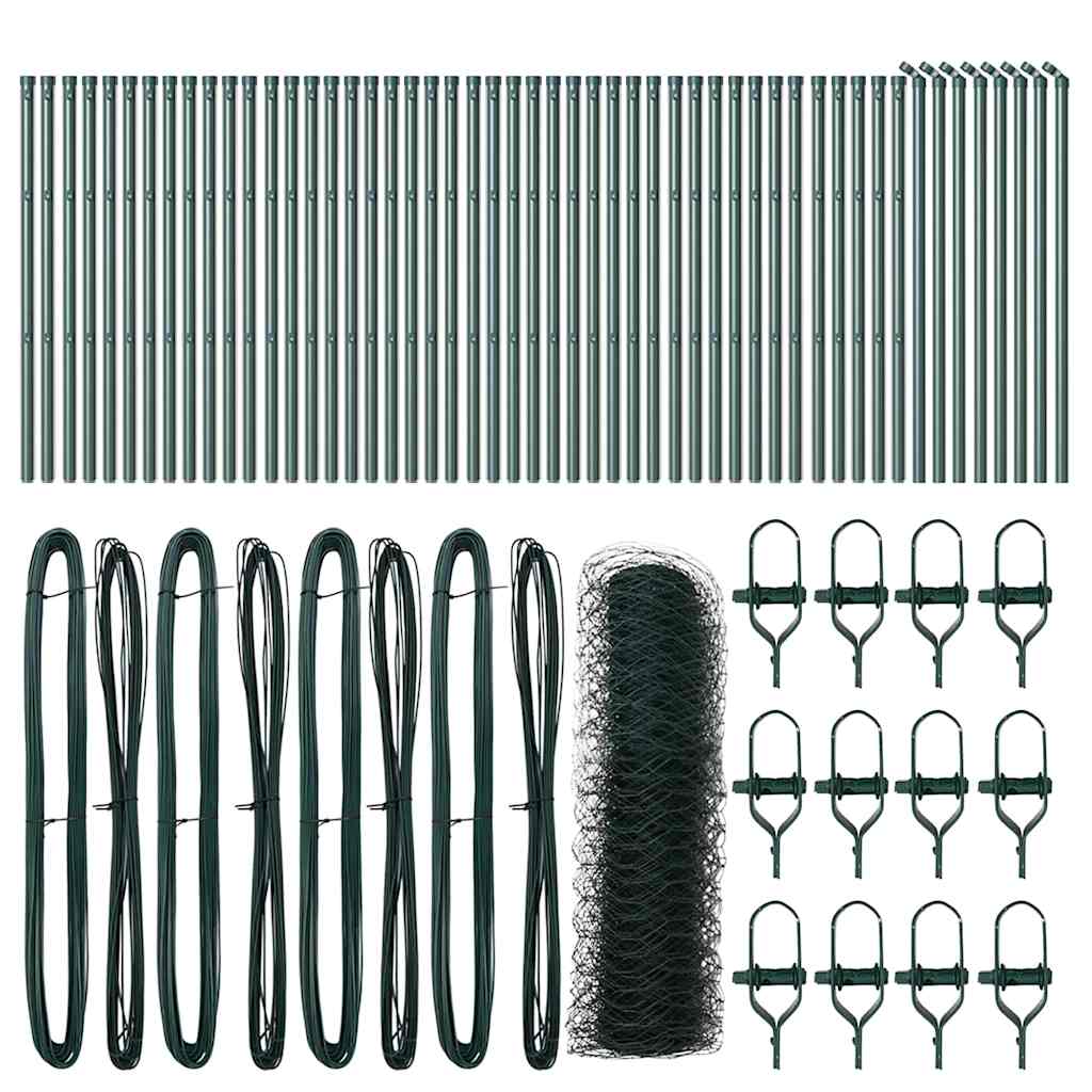 Στύλος Περιφράξεων Πράσινο 100 x 0,5 μ (50 mm πλέγμα)
