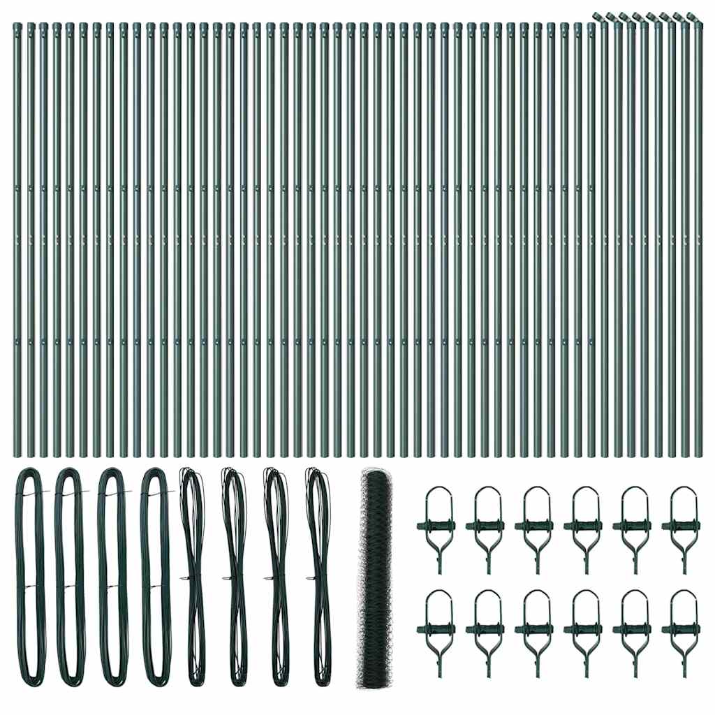 Στύλος Περιφράξεων Πράσινο 100 x 1,2 μ (50 mm πλέγμα)