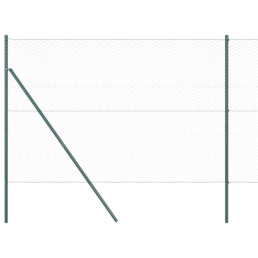 Στύλος Περιφράξεων Πράσινο 100 x 1,5 m (36 mm πλέγμα)