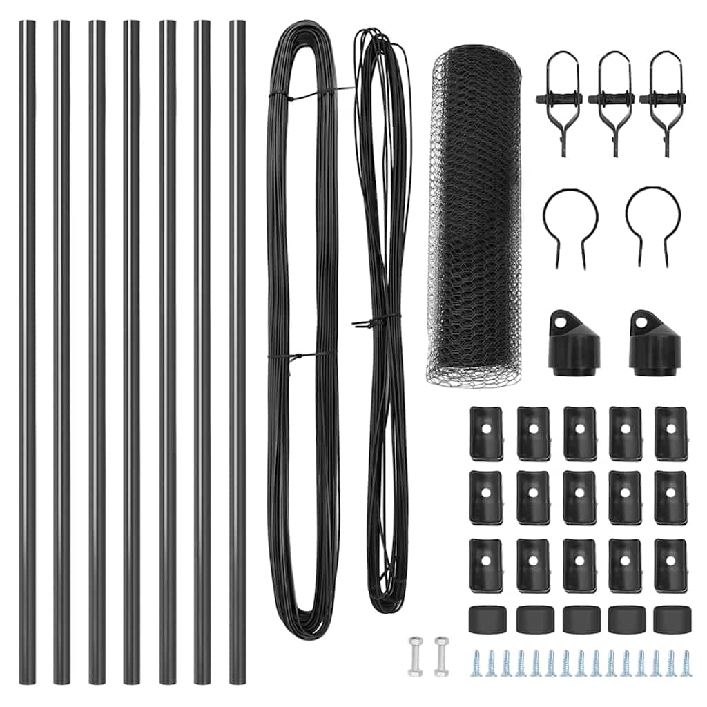 Στύλος Περιφράξεων Γκρι 10 x 0,4 μ (13 mm πλέγμα)