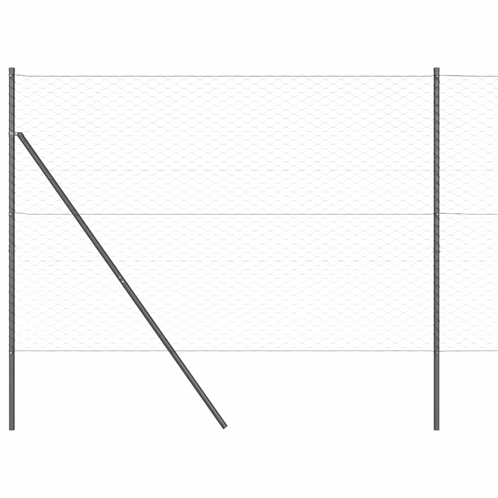 Στύλος Περιφράξεων Γκρι 10 x 1,5 μ (50 μμ πλέγμα)
