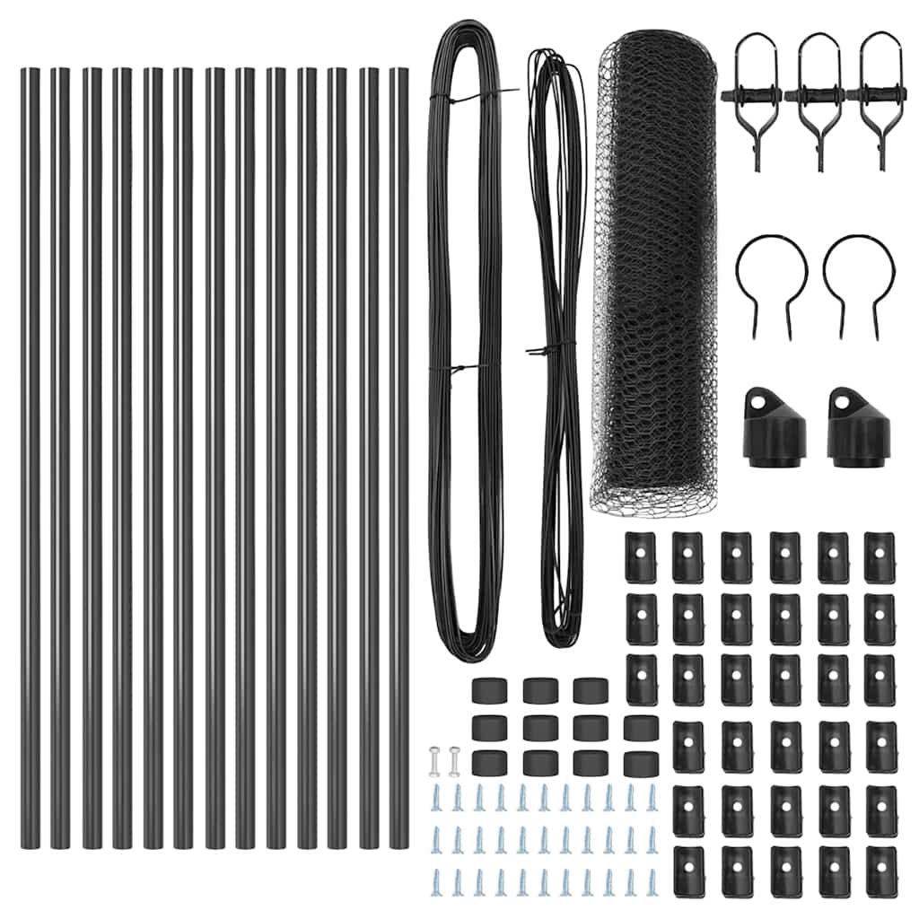Στύλος Περιφράξεων Γκρι 25 x 0,6 μ (25 mm πλέγμα)