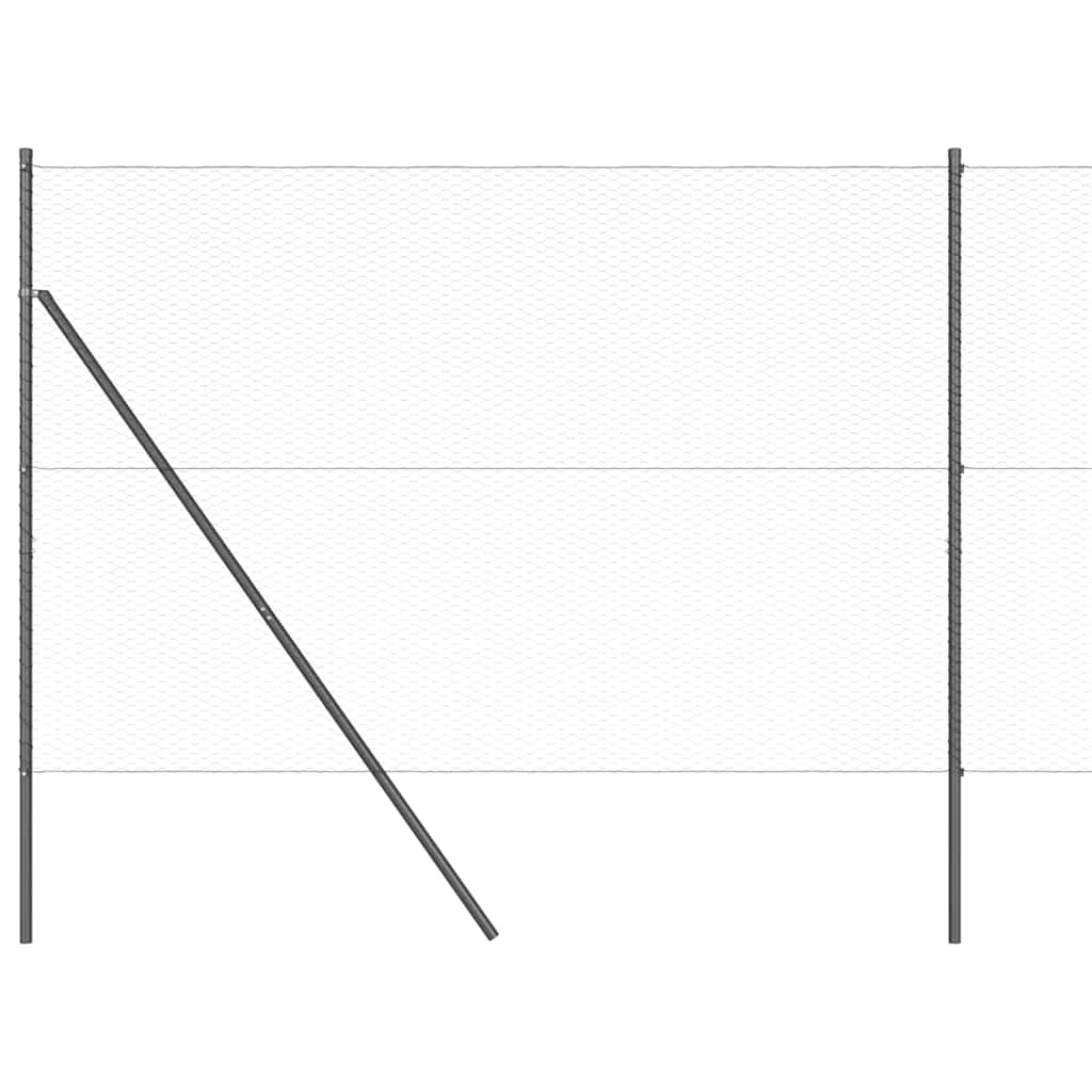Στύλος Περιφράξεων Γκρι 25 x 1,6 μ (25 mm δίχτυ)
