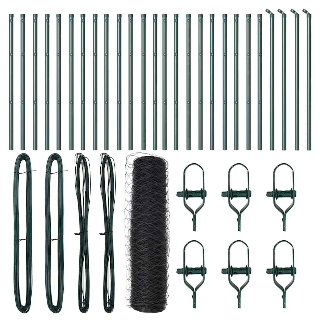 Στύλος Περιφράξεων Γκρι 50 x 0,5 m (36 mm πλέγμα)