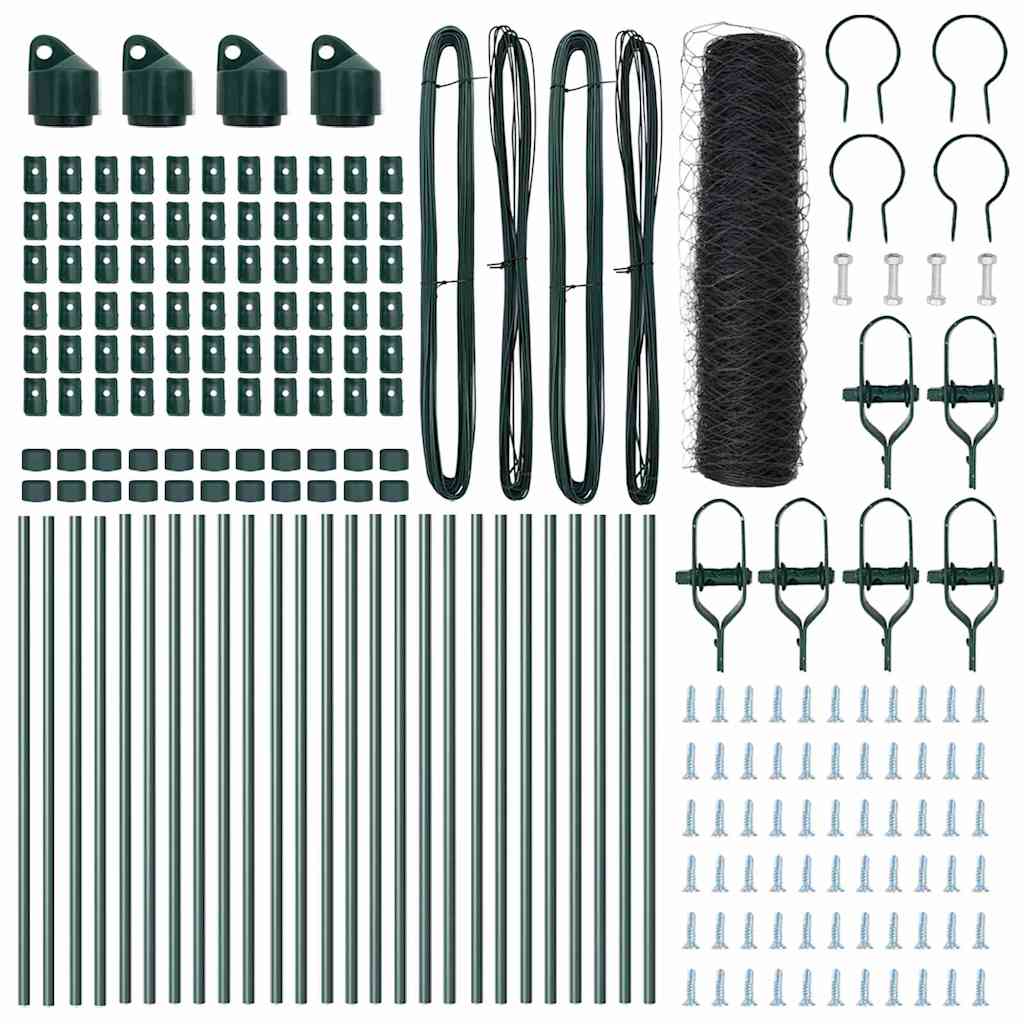 Στύλος Περιφράξεων Γκρι 50 x 0,5 m (36 mm πλέγμα)