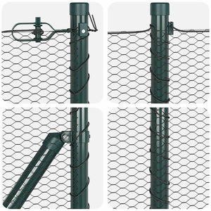 Στύλος Περιφράξεων Γκρι 100 x 0,5 m (13 mm πλέγμα) - Pakobazaar