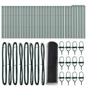 Στύλος Περιφράξεων Γκρι 100 x 0,5 m (13 mm πλέγμα) - Pakobazaar