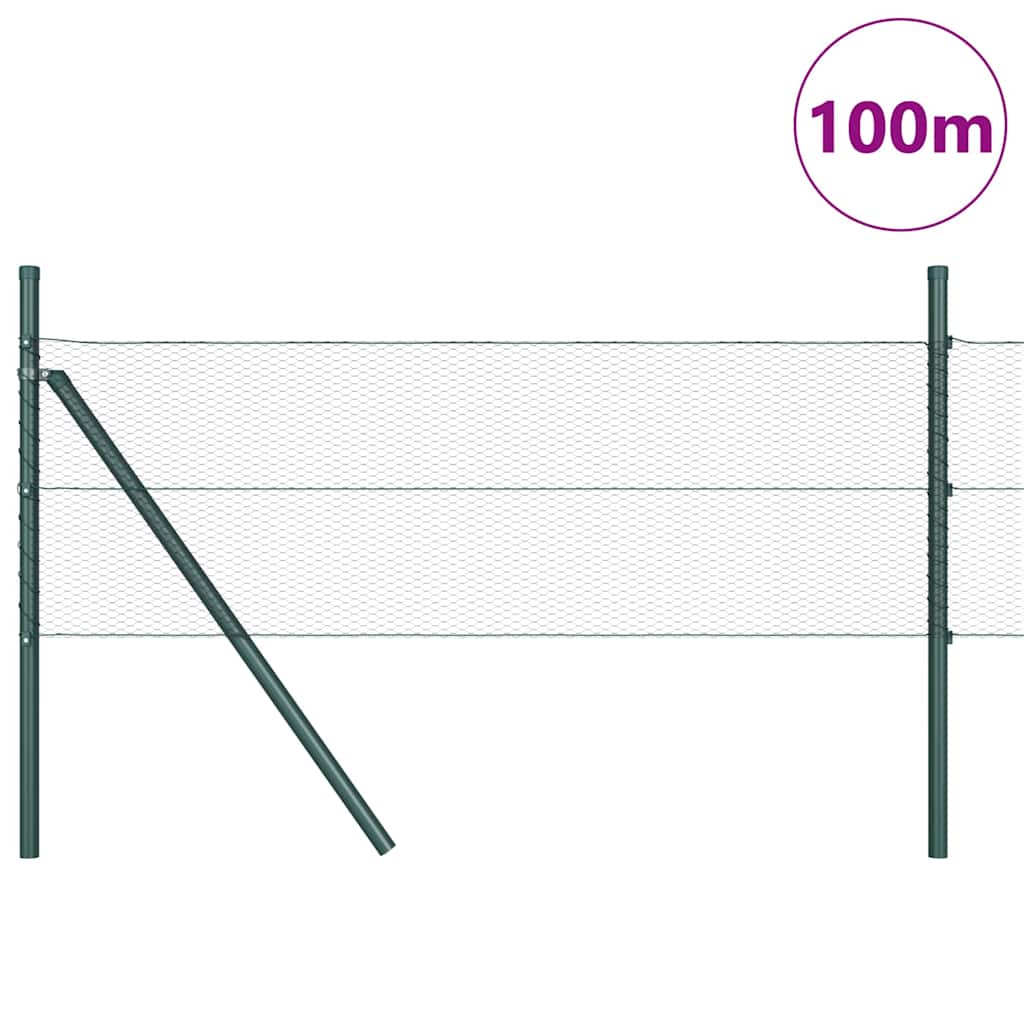 Στύλος Περιφράξεων Γκρι 100 x 0,5 m (13 mm πλέγμα) - Pakobazaar