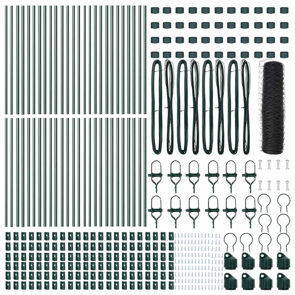 Στύλος Περιφράξεων Γκρι 100 x 0,5 μ (πλέγμα 36 χιλ.)