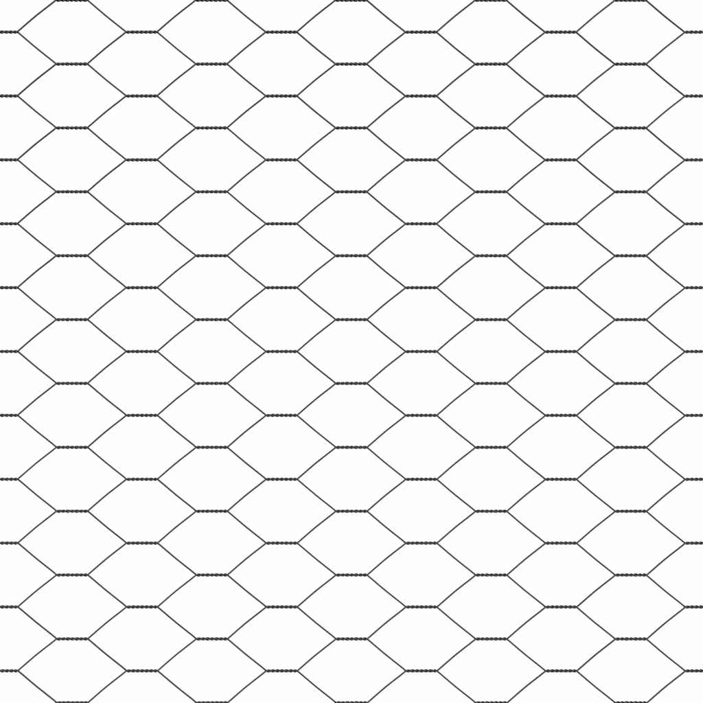 Στύλος Περιφράξεων Γκρι 100 x 1,4 μ (25 mm δίχτυ)