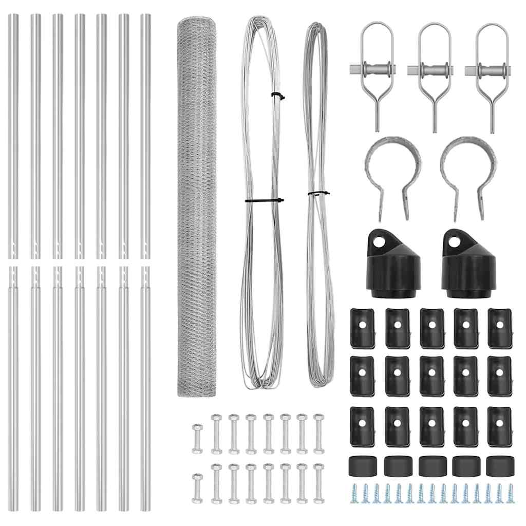 Στύλος Περιφράξεων Ασημί