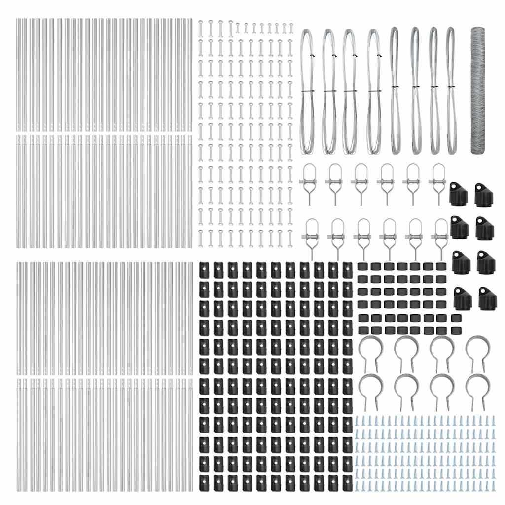 Στύλος Περιφράξεων Ασημί