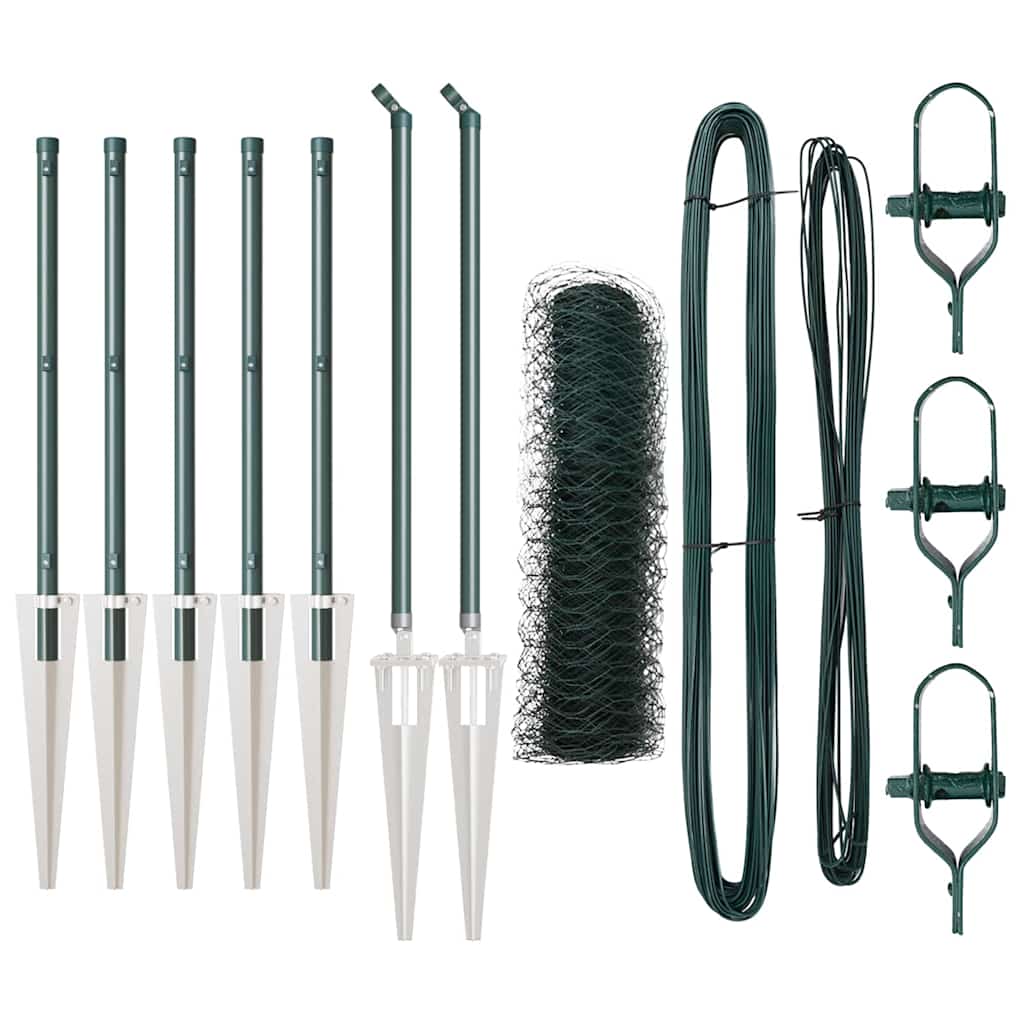 Στύλος Περιφράξεων Πράσινο 10 x 0,4 m (36 mm πλέγμα)