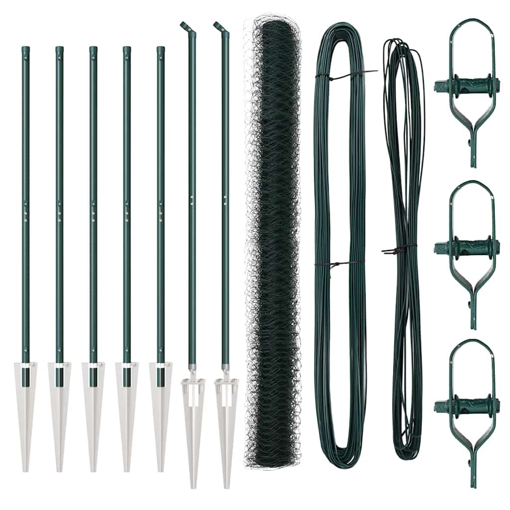 Στύλος Περιφράξεων Πράσινο 10 x 1,6 μ (36 χιλιοστά πλέγμα)