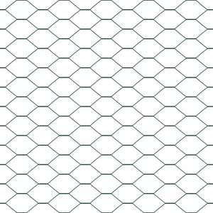 Στύλος Περιφράξεων Πράσινο 25 x 0,5 μ (25 mm δίχτυ) Ατσάλι - Pakobazaar