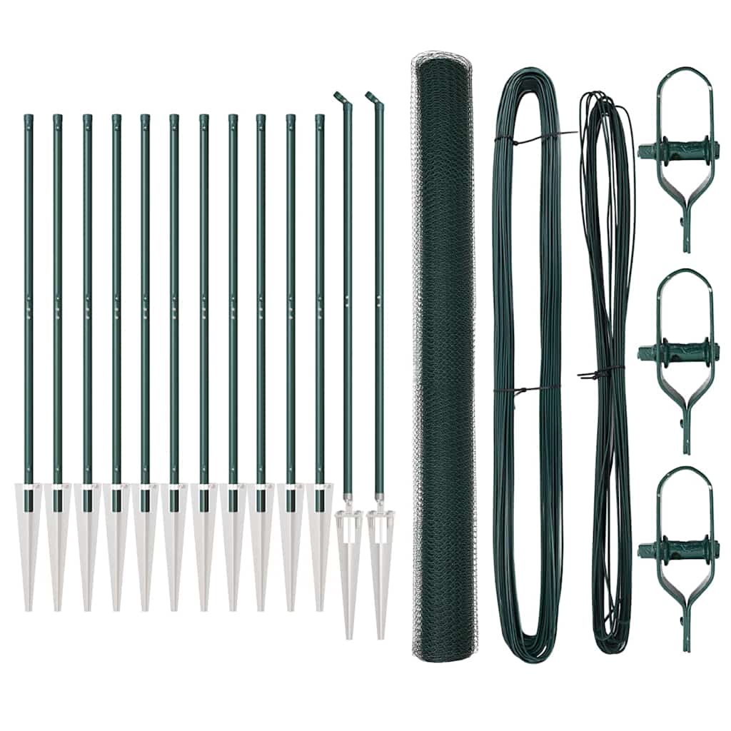 Στύλος Περιφράξεων Πράσινο 25 x 1,6 μ (25 mm δίχτυ)