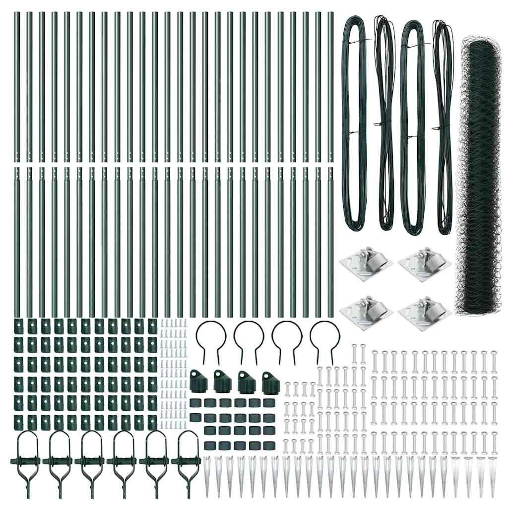 Στύλος Περιφράξεων Πράσινο 50 x 1,4 μ (50 mm πλέγμα)