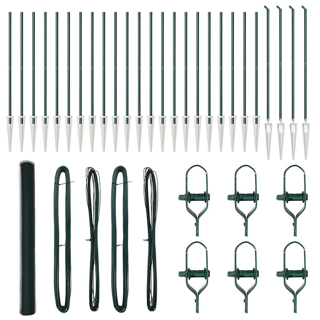 Στύλος Περιφράξεων Πράσινο 50 x 1,5 μ. (13 mm δίχτυ)