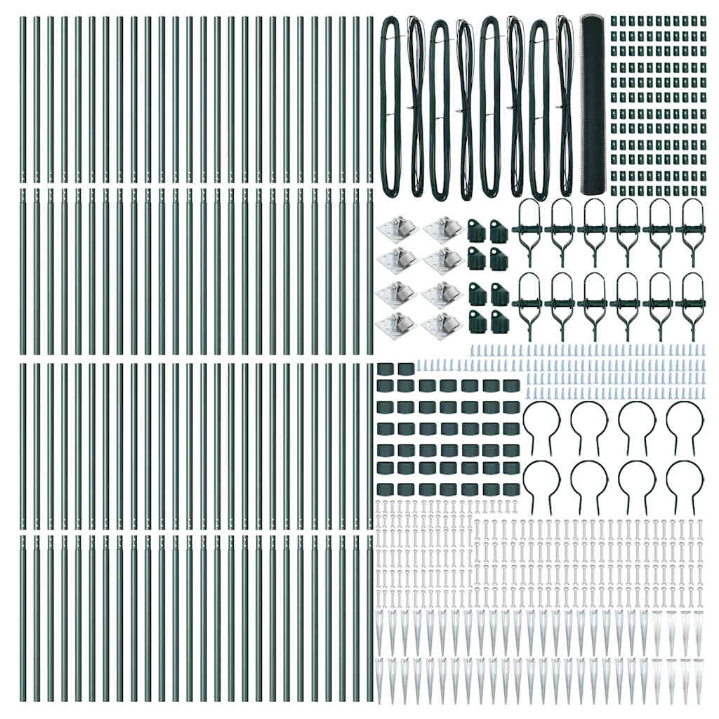 Στύλος Περιφράξεων Πράσινο 100 x 1,4 μ (25 mm δίχτυ)