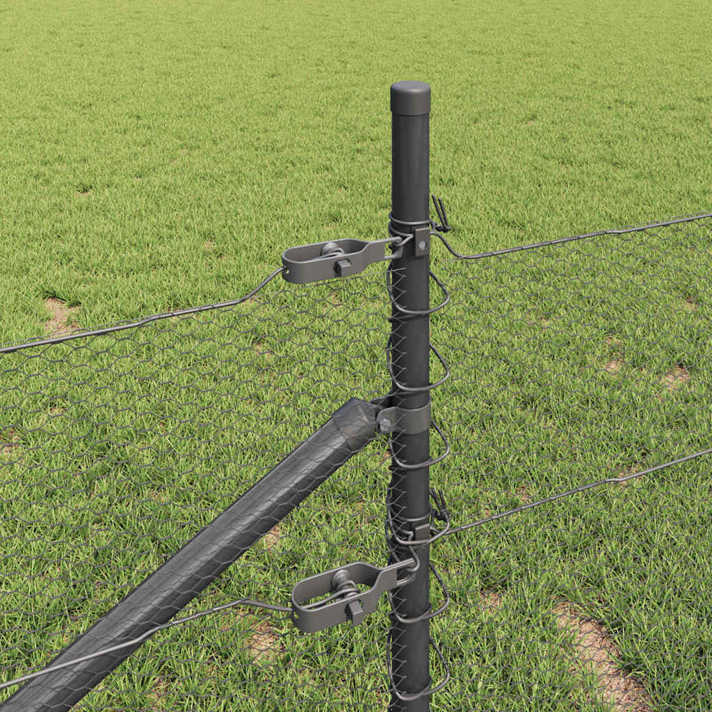 Στύλος Περιφράξεων Γκρι 25 x 0,5 m (13 mm μάσκα) Ατσάλι