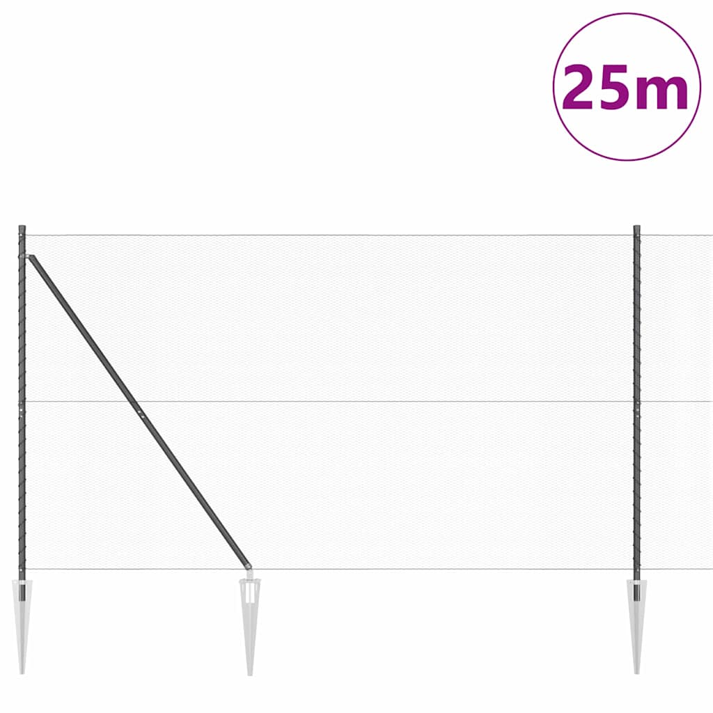 Συρματόπλεγμα με ακίδες 25 x 1,6 μ. (Π x Υ)