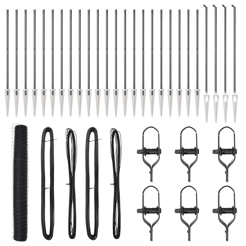 Στύλος Περιφράξεων Γκρι 50 x 1,2 μ (δίχτυ 50 χλστ)