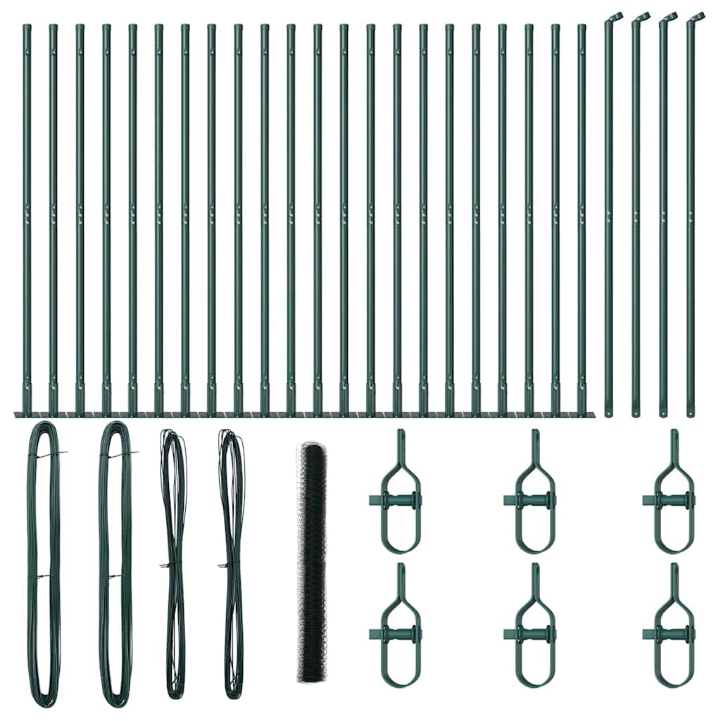 Στύλος Περιφράξεων Πράσινο 50 x 1,4 μ (50 mm πλέγμα)