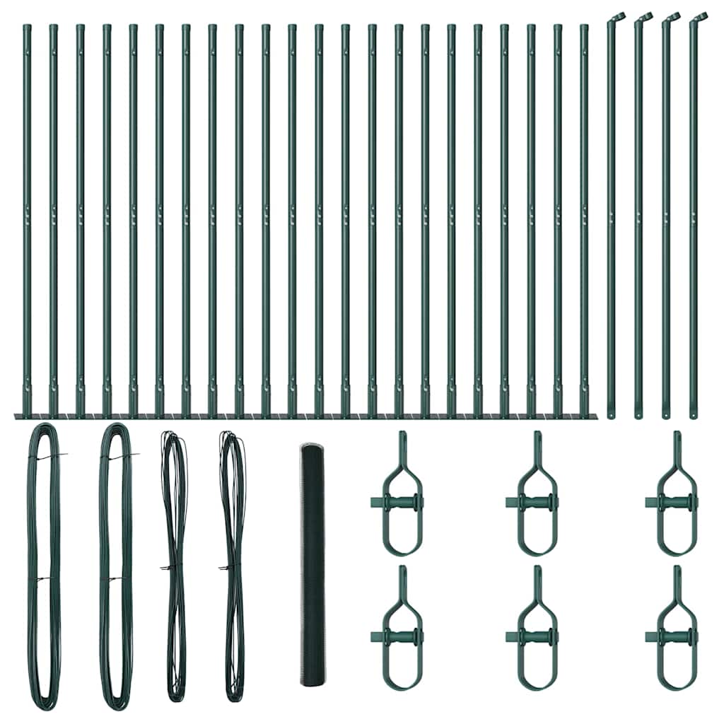 Στύλος Περιφράξεων Πράσινο 50 x 1,6 μ (13 mm πλέγμα)