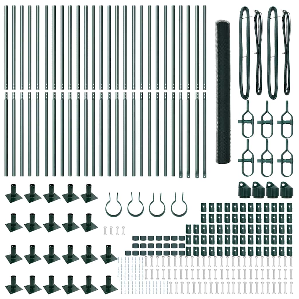 Στύλος Περιφράξεων Πράσινο 50 x 1,6 μ (13 mm πλέγμα)