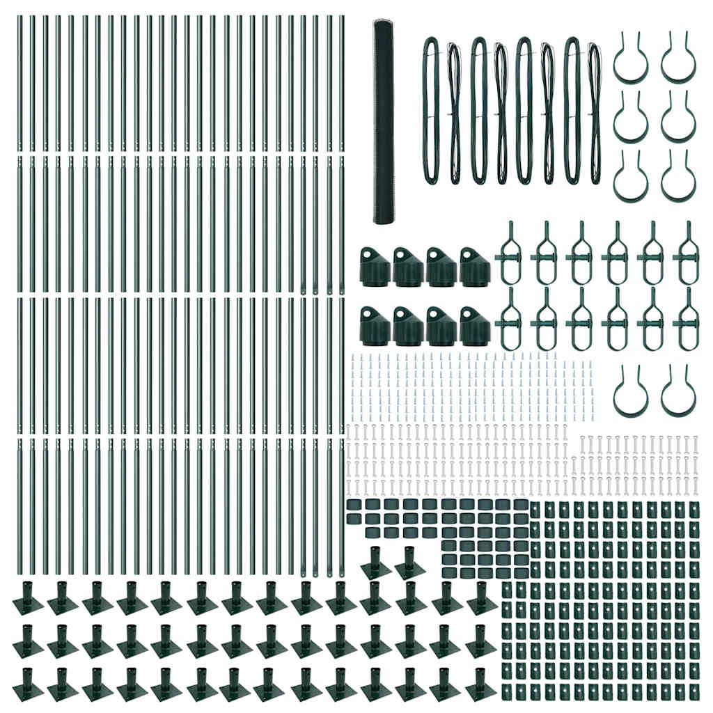 Στύλος Περιφράξεων Πράσινο 100 x 1,4 μ (25 mm δίχτυ)