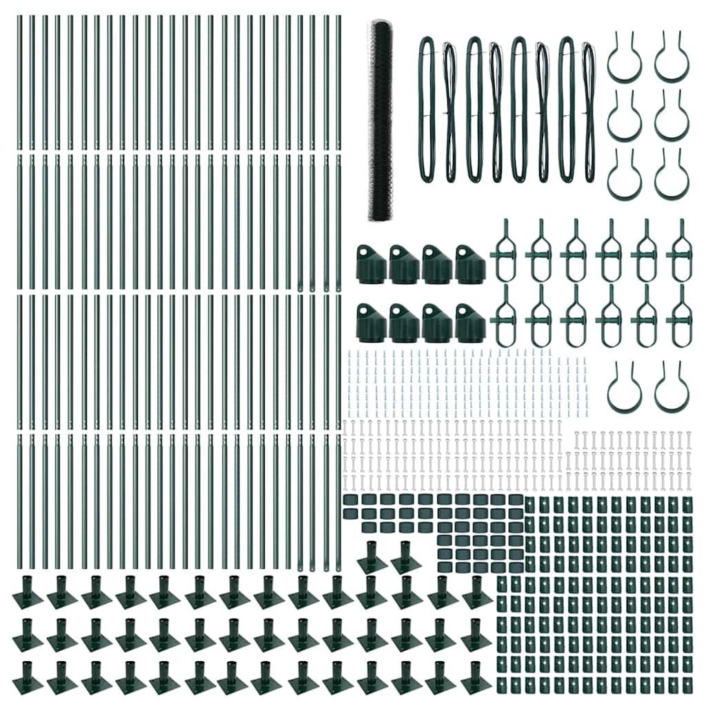 Στύλος Περιφράξεων Πράσινο 100 x 1,4 μ (50 mm πλέγμα)