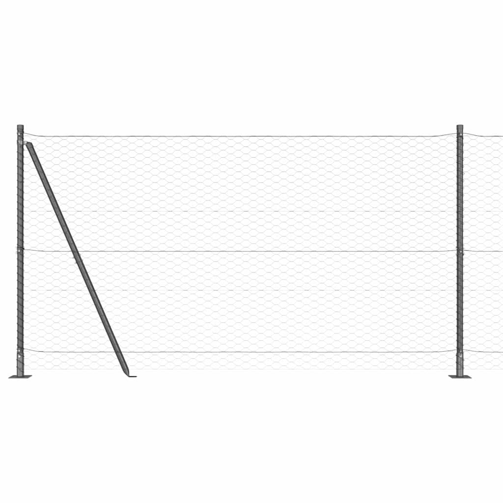 Στύλος Περιφράξεων Γκρι 25 x 1,4 μ. (36 μμ πλέγμα)