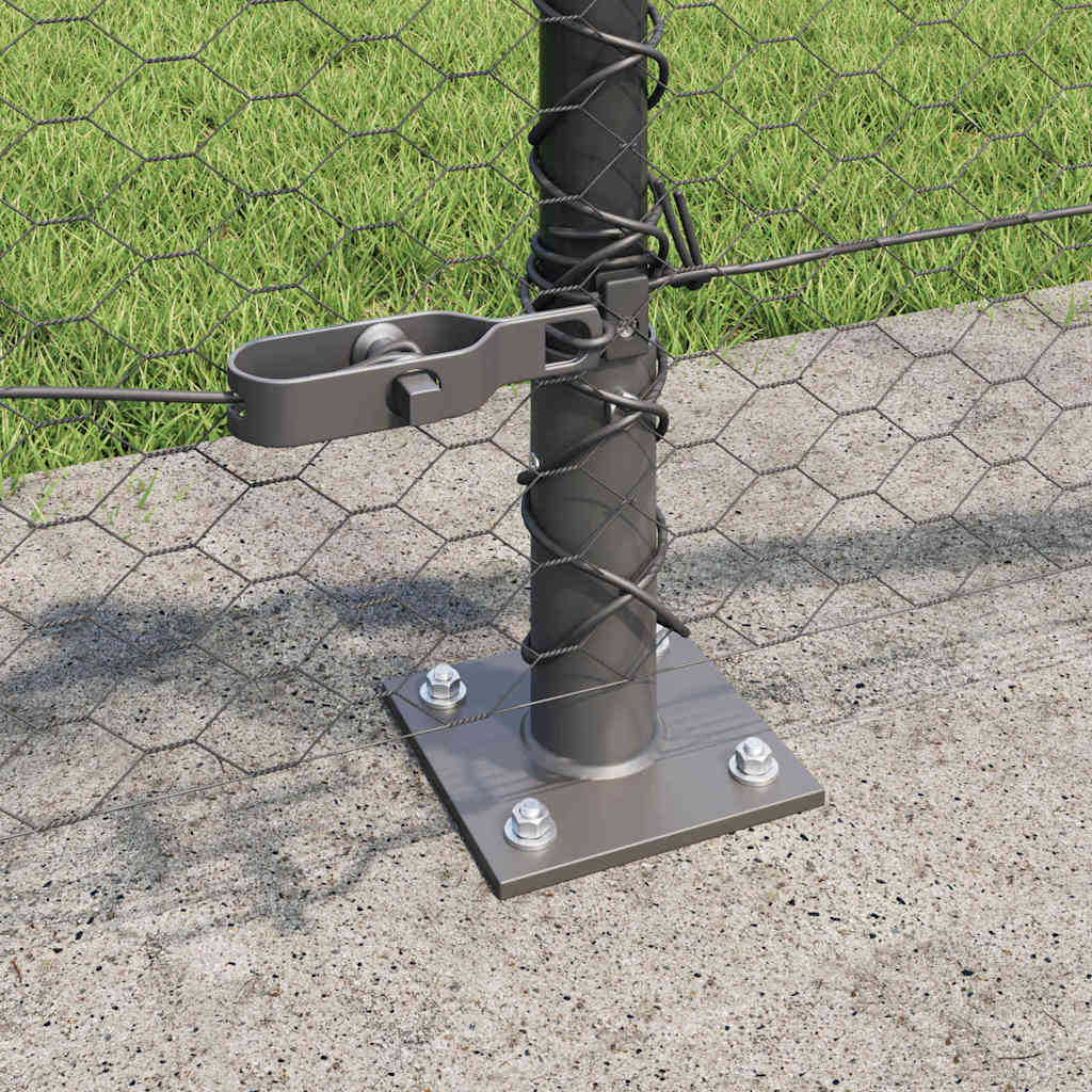 Στύλος Περιφράξεων Γκρι 50 x 0,4 μ (25 mm πλέγμα)