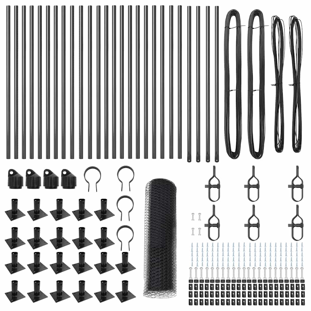 Στύλος Περιφράξεων Γκρι 50 x 0,5 μ (13 χιλ. πλέγμα)