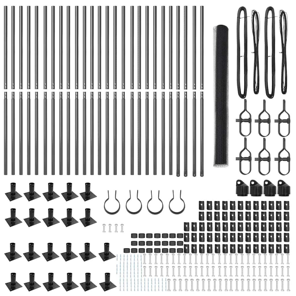 Στύλος Περιφράξεων Γκρι 50 x 1,5 μ. (25 mm πλέγμα)