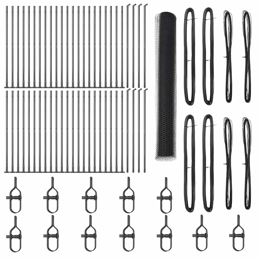 Στύλος Περιφράξεων Γκρι 100 x 1,2 μ (13 χιλιοστά δίχτυ)