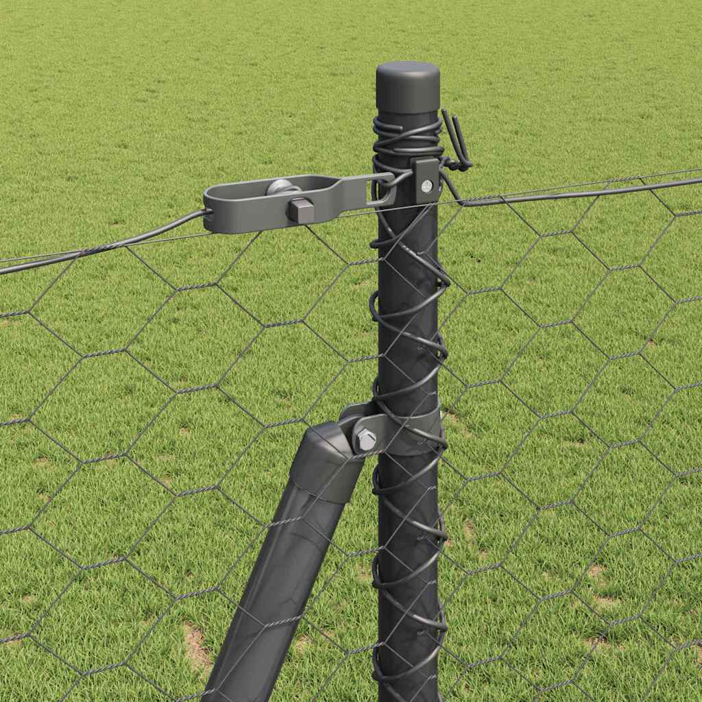 Στύλος Περιφράξεων Γκρι 100 x 1,5 μ (50 χλστ πλέγμα)