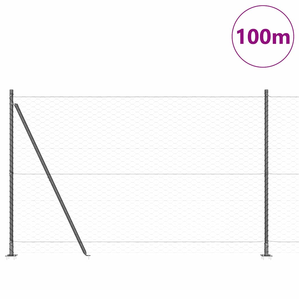 Συρματόπλεγμα με Σκυρόδεμα 100 x 1,6 μ (Π x Υ)