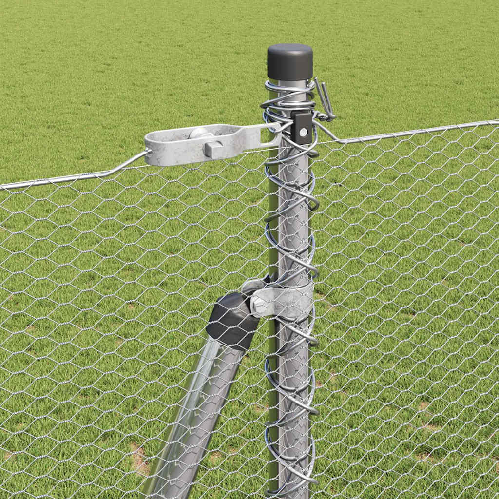 Στύλος Περιφράξεων Ασημί 50 x 1,6 μ (13 mm πλέγμα) Ατσάλι