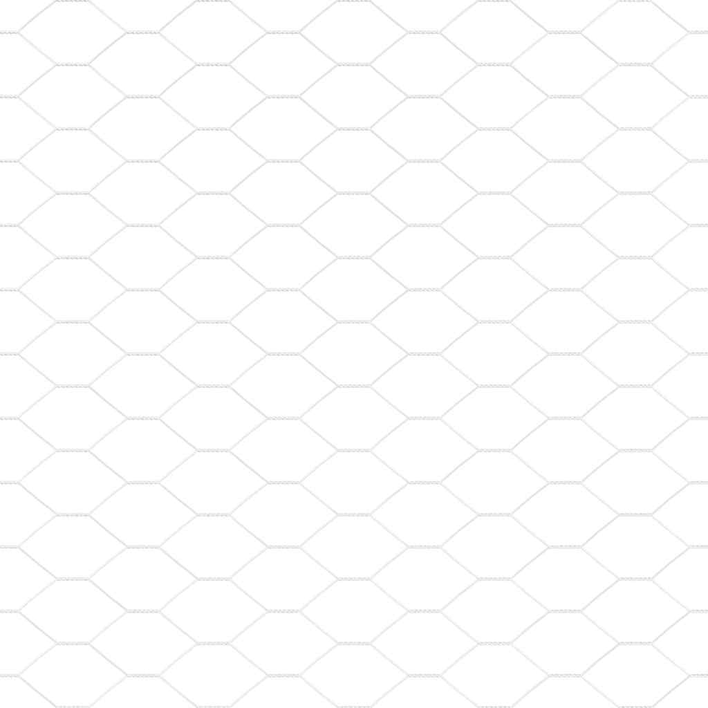 Στύλος Περιφράξεων Ασημί 100 x 1,2 m (25 mm δίχτυ) Ατσάλι