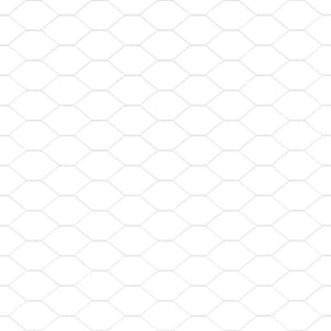Εξαγωνική Περίφραξη με Βάση Σκυροδέματος 100 x 1,4 μ Ασημί