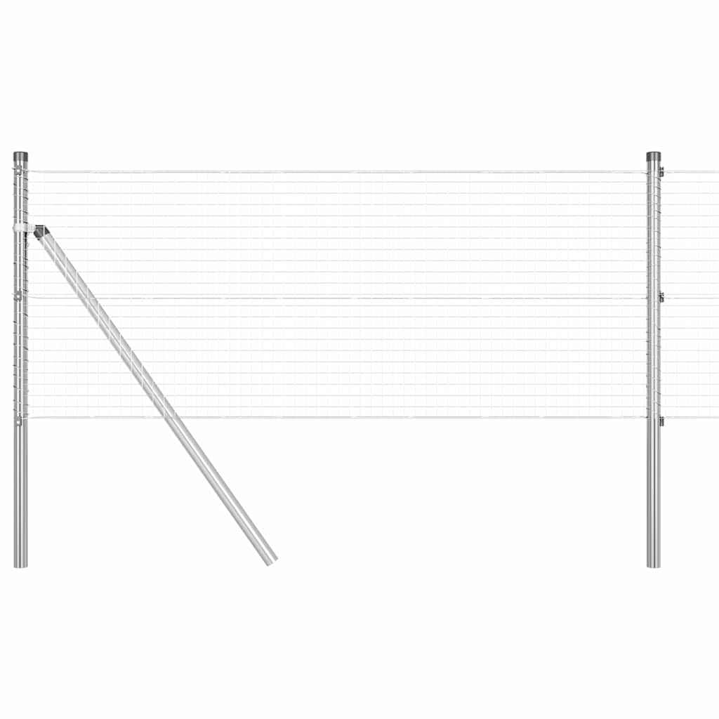 Στύλος Περιφράξεων Ασημί 50 x 0,5 μ (25 x 25 χλστ. πλέγμα)