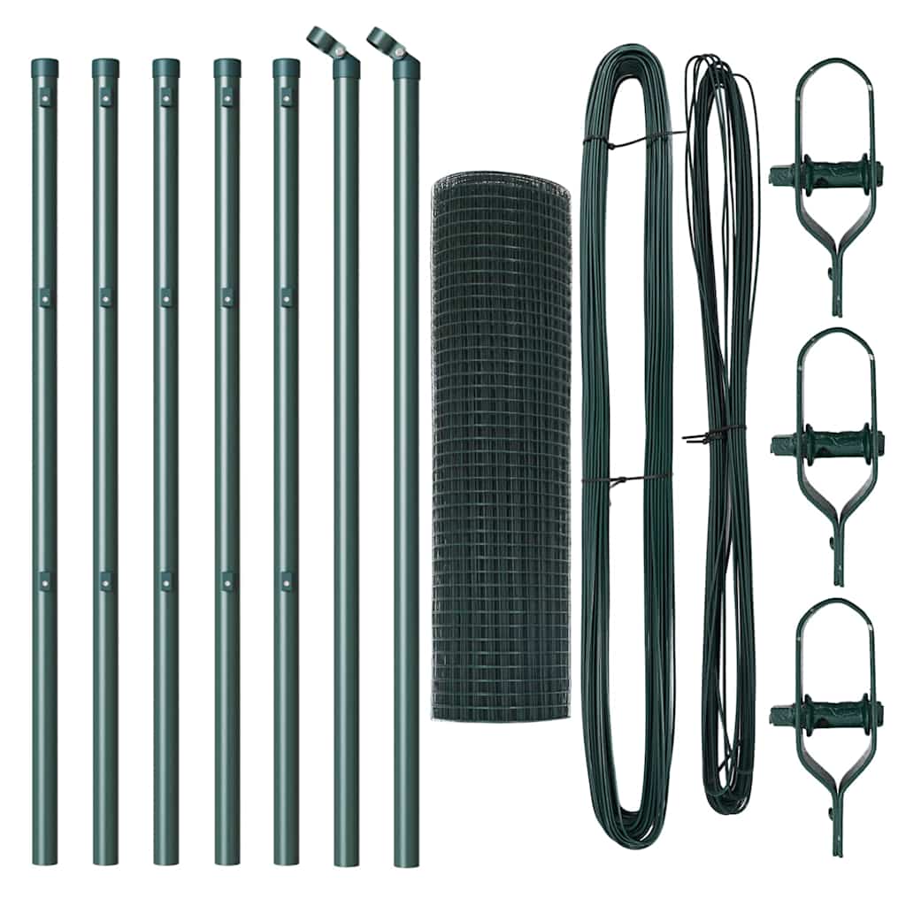 Στύλος Περιφράξεων Πράσινο 10 x 0,6 μ (12 x 12 mm δίχτυ)