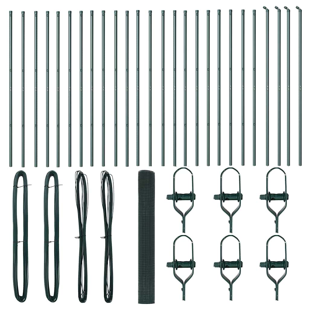 Στύλος Περιφράξεων Πράσινο 50 x 1 μ (12 x 12 χιλ. πλέγμα)